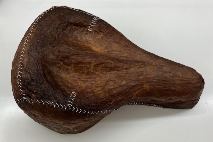 image of bike seat made of biomaterials